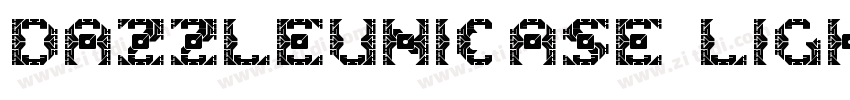 DazzleUnicase Light字体转换